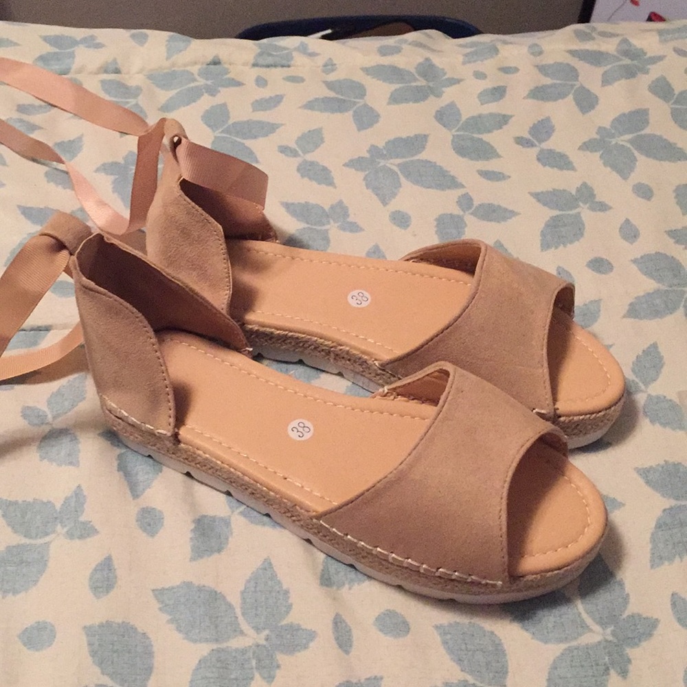 Never worn flats